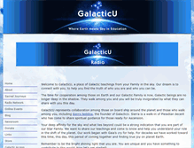Tablet Screenshot of galacticu.com